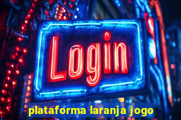 plataforma laranja jogo